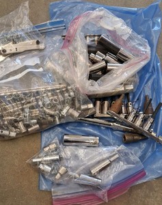 HUGE LOT OF MISC SIZED SOCKETS AND WRENCHES