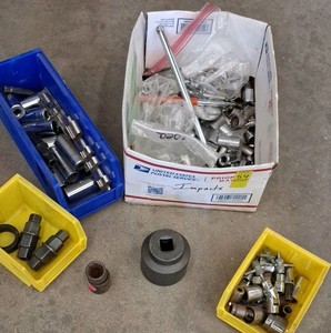 LARGE ASSORTMENT OF SOCKETS