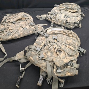 3 DIGITAL CAMO ASSAULT BACKPACKS WITH STIFFENER