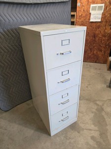4 DRAWER GENEVA METAL FILE CABINET