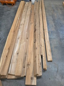 FRESHLY MILLED CEDAR BOARDS