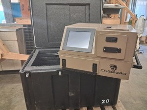 CHEMERA MULTIPHASE CHEMICAL AGENT DETECTION SYSTEM AND HEAVY DUTY PELICAN LOCKING CONTAINER