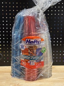Hefty 18 Ounce Plastic Cups
