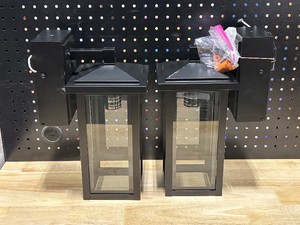 (2) Dual Outlet Outdoor Sconce