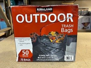 Outdoor 50 Gallon Trash Bags