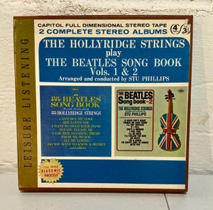 Vintage reel-to-reel tape- The hollyridge strings play the beatles song book vols. 1 & 2