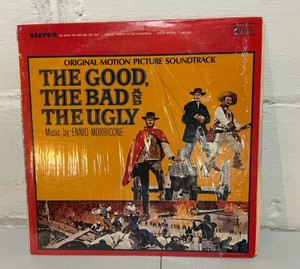 Vintage The good, the bad and the ugly vinyl LP- Ennio Morricone soundtrack