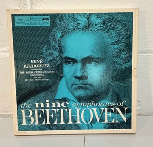 Vintage Beethoven the nine symphonies 7-LP box set- Rene Leibowitz