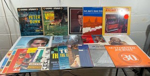 Vintage vinyl LP record lot, Living stereo, Henry Mancini, Herb Albert