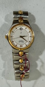 Vintage reliance by Croton two-tone quartz watch, stainless steel
