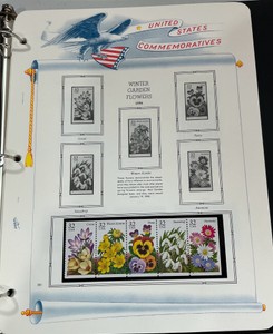 1996 The white aces US commemorative stamps
