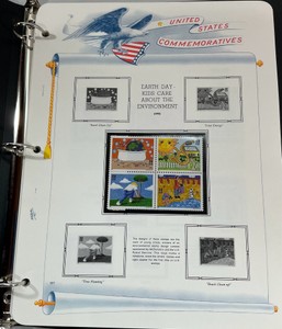 1995 The white aces US commemorative stamps, full sheets