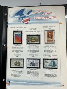 1983,84 The white aces US commemorative stamps