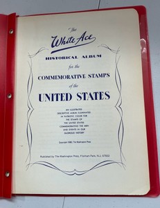 1971,72,73 The white aces US commemorative stamps