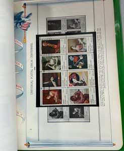 1974,75,76 The white aces US commemorative stamps