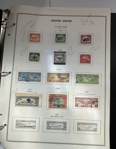 US 1918-1950 Airmail stamps