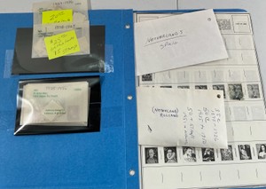 Approx. 135 Netherlands, Spain stamps