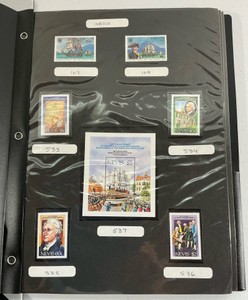 Ships N-P Approx. 225 Foreign Country stamps