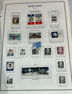 US postage stamps 1970-2000 collection