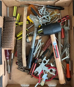 Lot tools Screw Drivers Hammer Wrenches