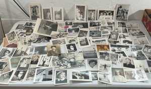 Large lot Vintage Nurses Pictures Black and White paper photos Women Beach Swimsuit People