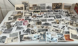Huge lot old photos, Horse buggy, airplane, Trains, Automobiles,Soldiers, Ships, Motorcycle Black and white photos