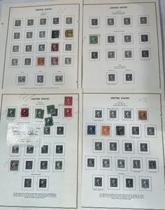 1912-1917 US Postage Stamps New York Overprint
