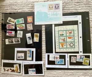 DDR German Souvenir 1981 Postage Stamp Sheets Madeira Plus More