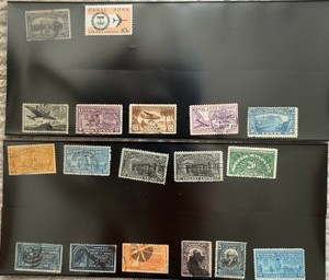 Stamps Panama Canal Zone 1930s Special Delivery US Postage Set Group