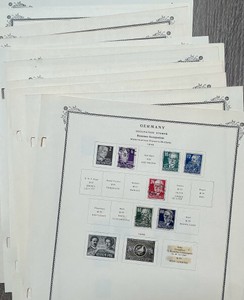 Stamps DDR 1948 Russian Occupation Semi Postal 1957 Air Mail set lot group Aprox 35