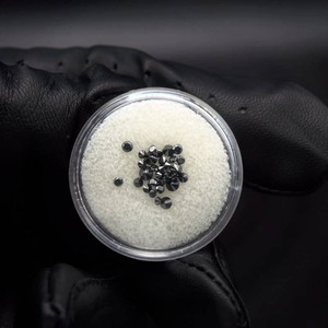 1.00 Carat Total Weight Natural Black Diamond Parcel Retail $500