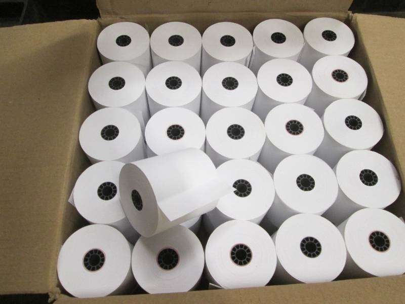 50 Rolls of 3 wide paper