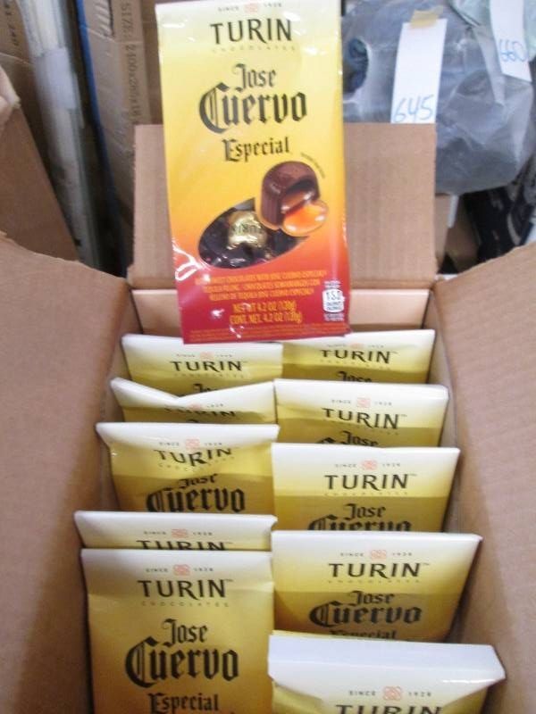 12 4.2 oz bags of Turin Jose Cuervo...