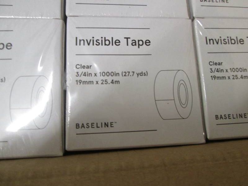144 Rolls of invisible tape