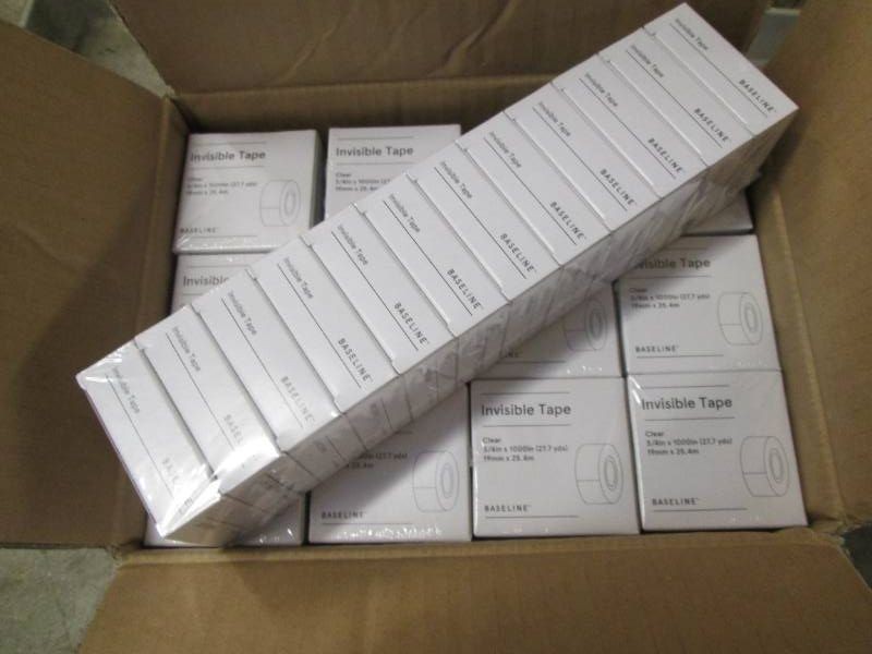 144 Rolls of invisible tape