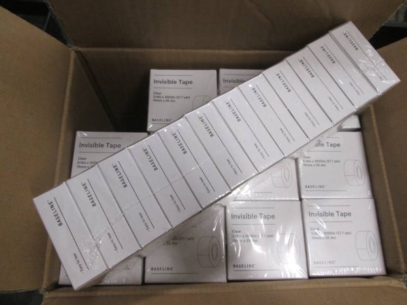144 Rolls of invisible tape
