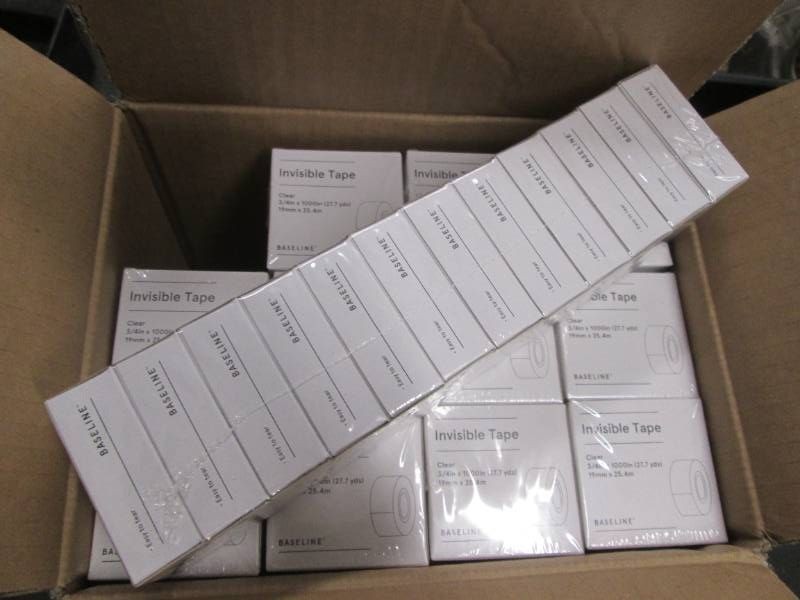 144 Rolls of invisible tape