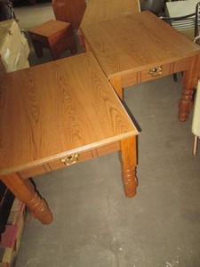 Pair of end tables