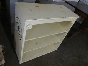 Shabby chick shelf 30 inches wide