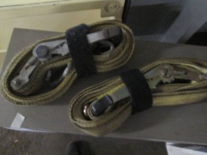 2 Heavy duty rachet straps