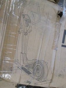 Elliptical cross trainer, appears complete, sold as is