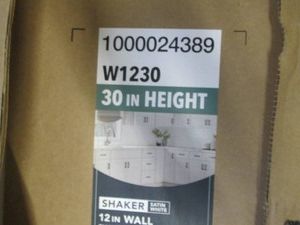 12 x 30 Inch Shaler cabinet