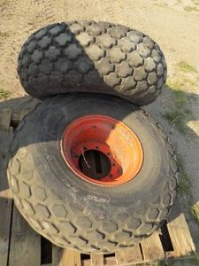 2- Utility Tractor  Equipment,  Wheels & Tires