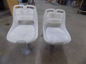 2 - Boat Seats with Bases