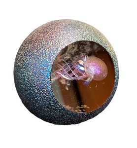 DR - Glass Art Paperweight - Glass Eye Studio Hale-Bopp Comet 2009 Limited Edition
