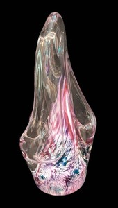 SR - Art Glass Paperweight - Robinson Scott Signed