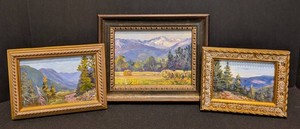 SR - Framed Oil Paintings - Shirley Anderson Sylvester Landscapes (Lot of 3)