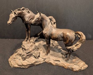SR - Horse Sculpture - Lanford Monroe Intruder, 1984 Franklin Gallery