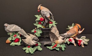 SR - Vintage Porcelain Bird Figurines - Lenox 1994 & Others (Lot of 4)