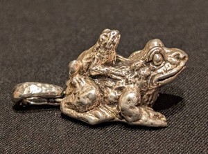 SR - Frog Pendant - 925 Silver Frog